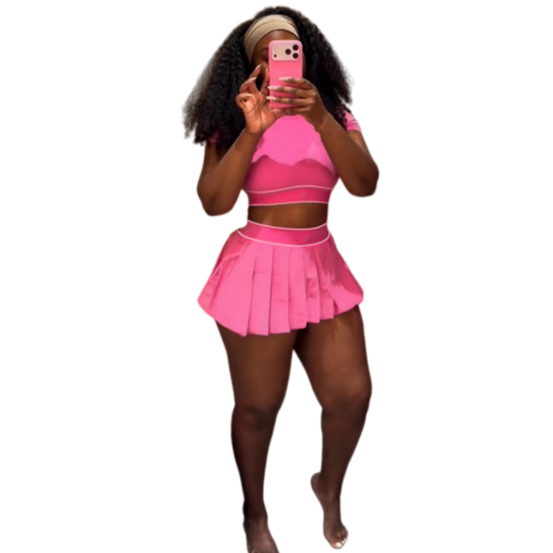 2494# A Women Bra Skirt Set