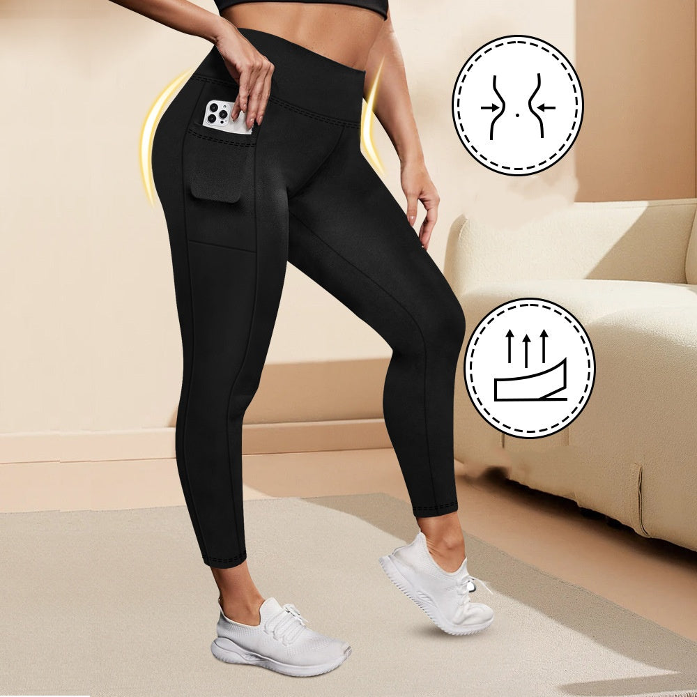 L6058#  Women Large Size Yoga Pants