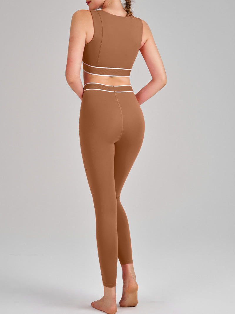 851# A Women Yoga Bra Pants Set