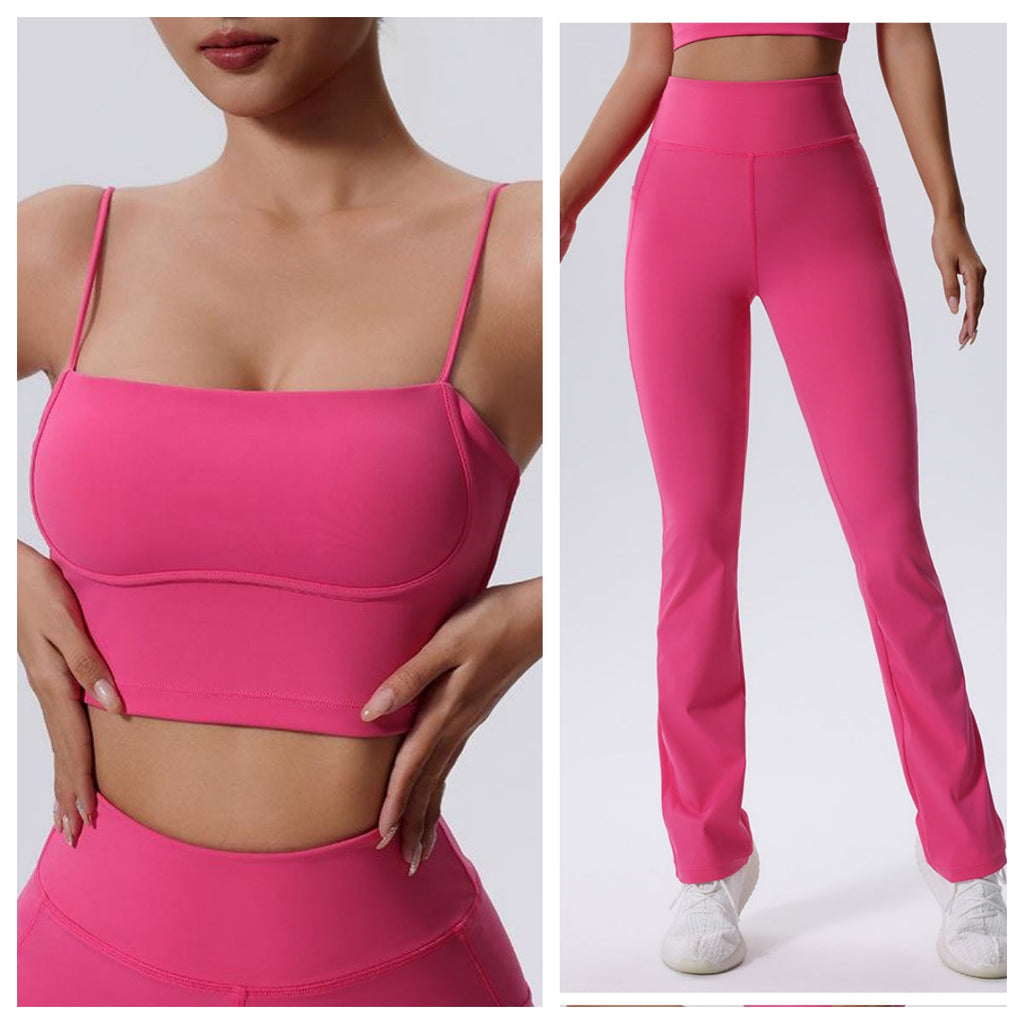 488# AL Women Yoga Bra Pants Set