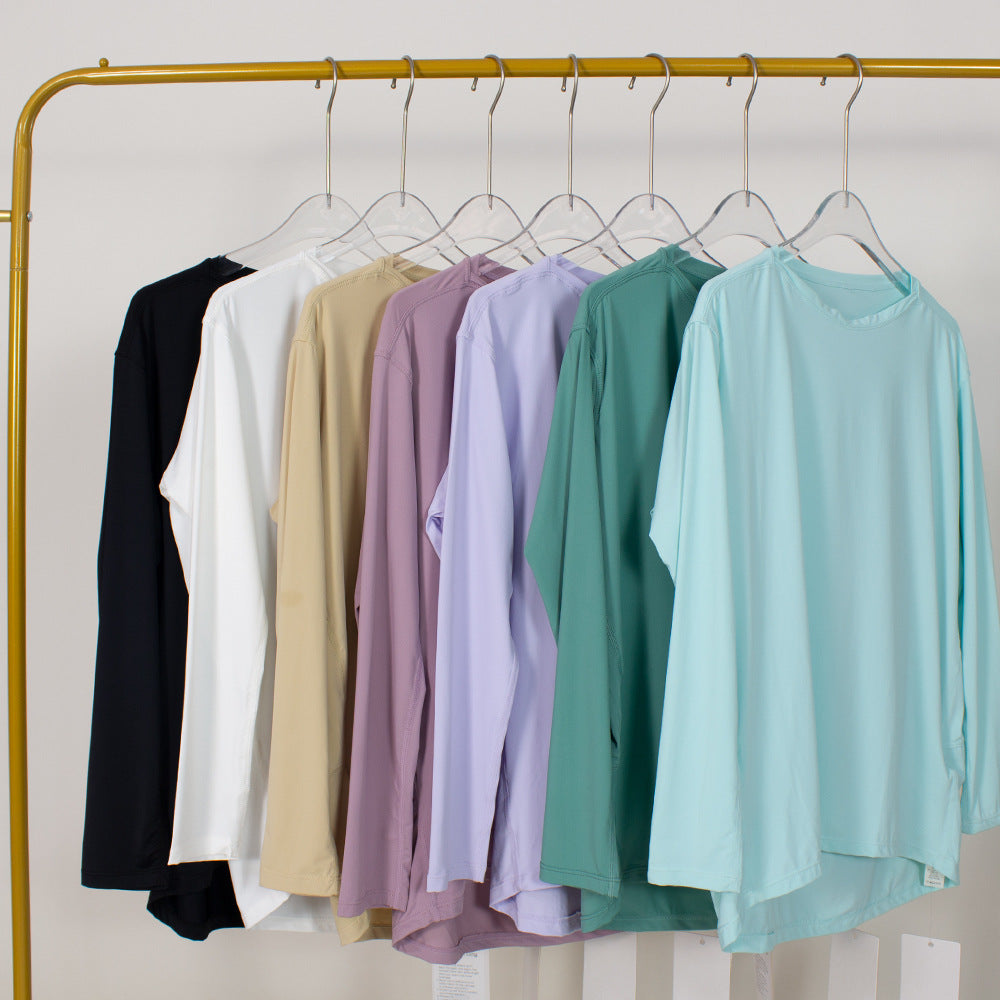 L6259# Women  Cotton Long-Sleeve Shirt