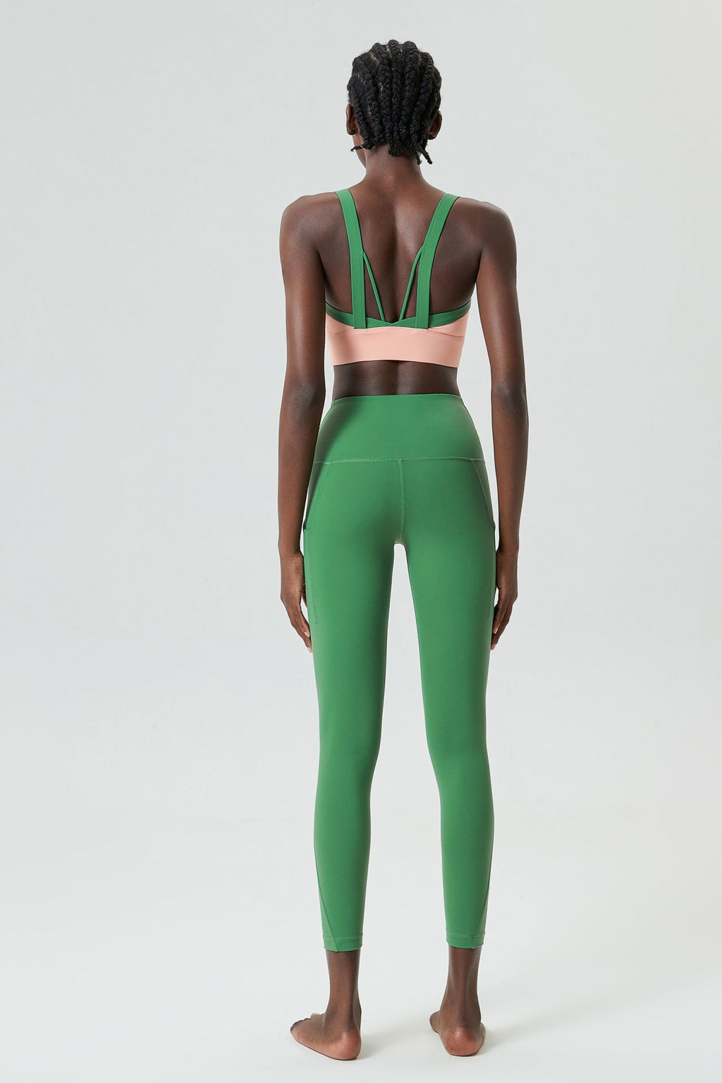 L2059#  Women Yoga Bra Pants Set