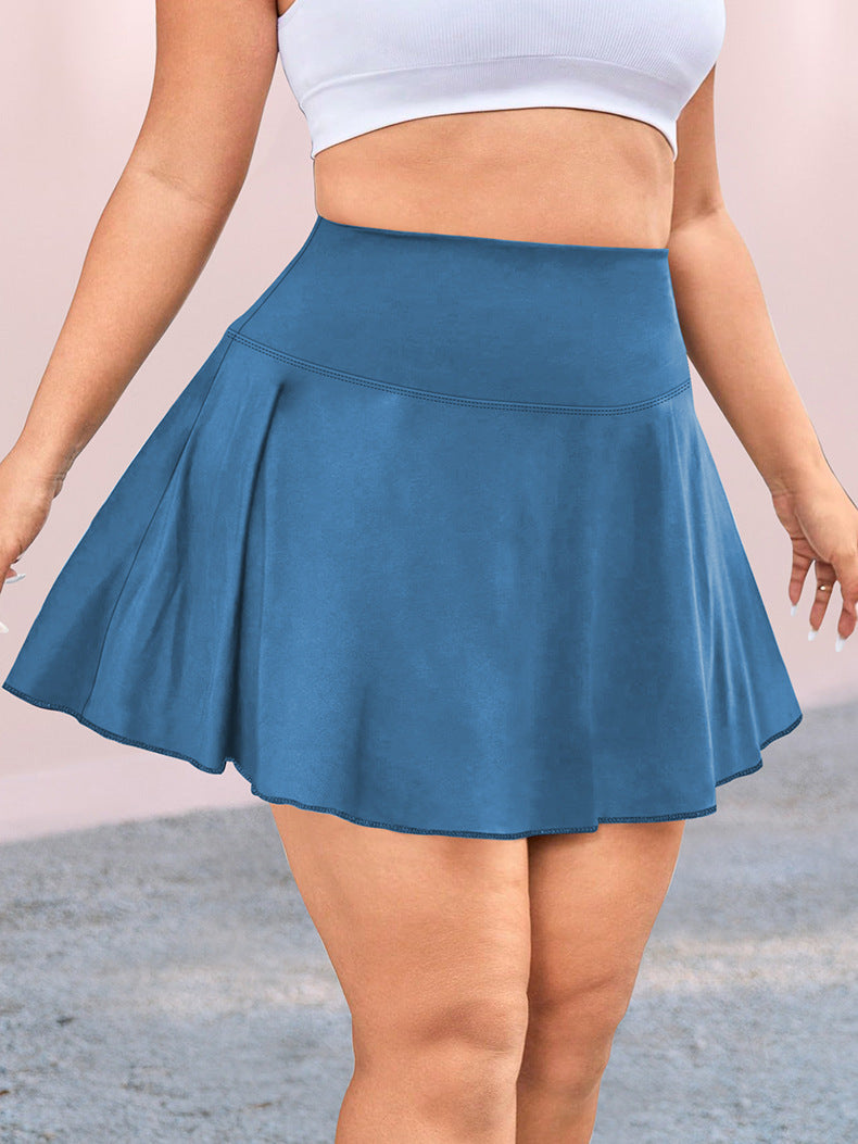 L4484#  Large Size Yoga Skirts
