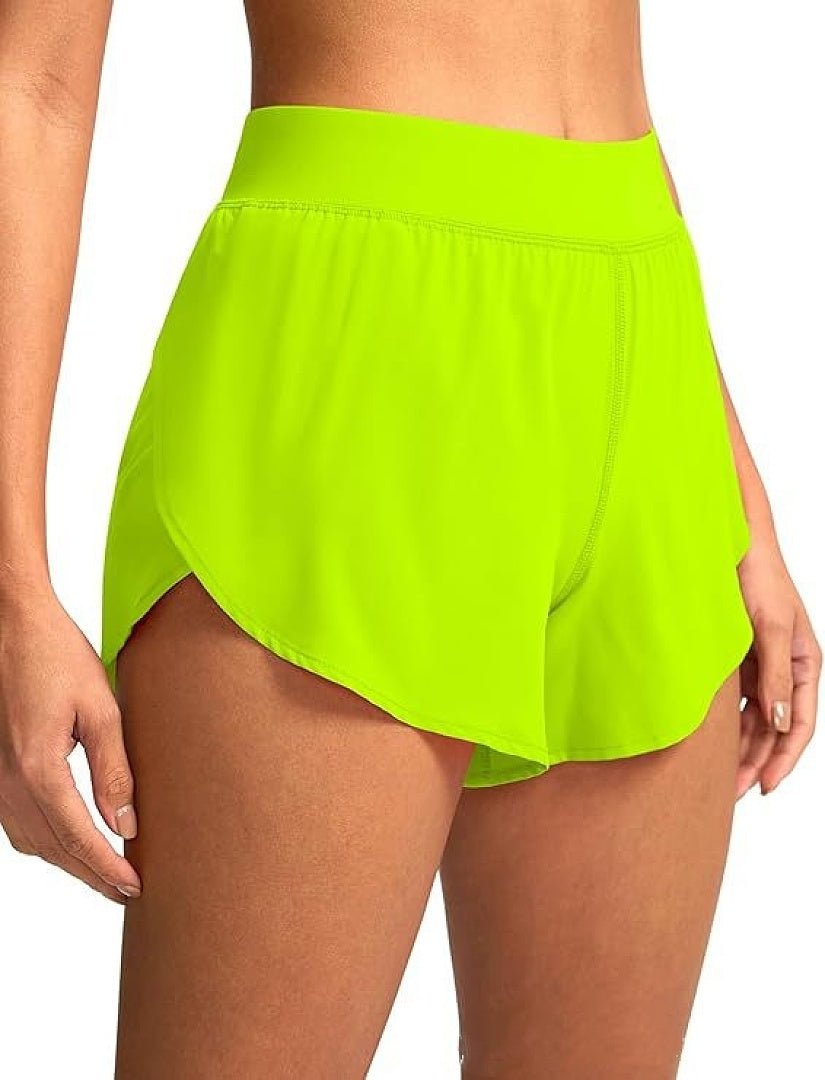 L6021# Women Yoga Shorts