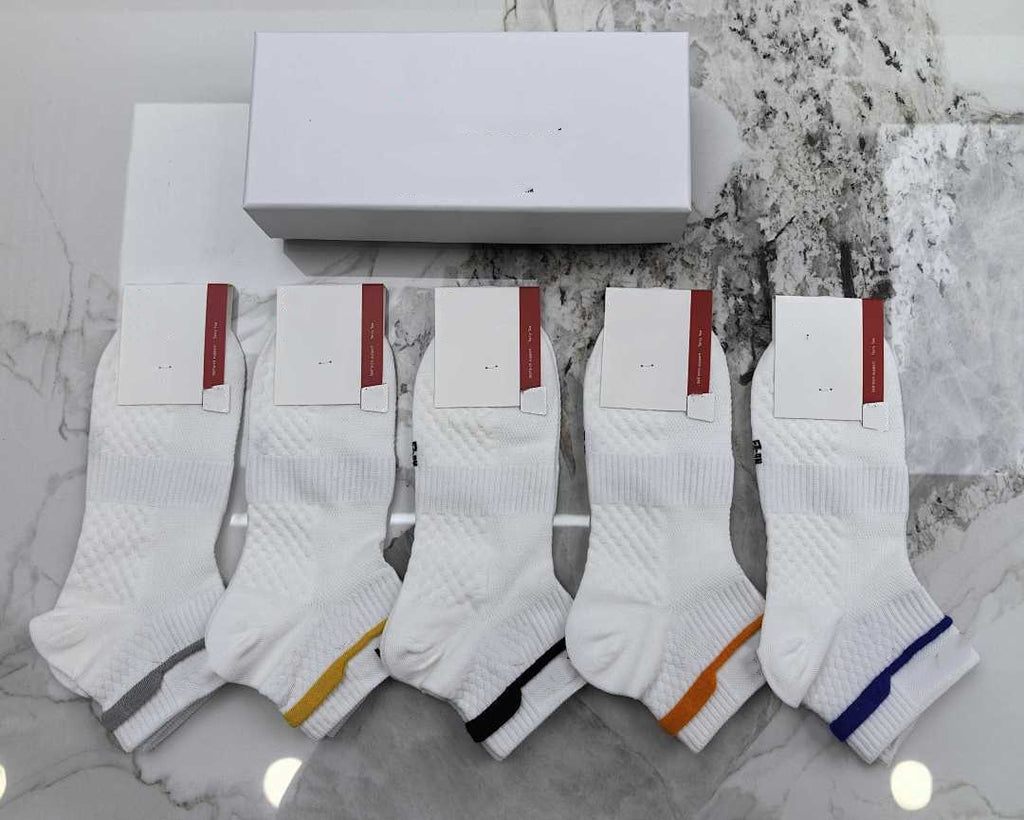 L5912#  Cotton Socks 5psirs/lot