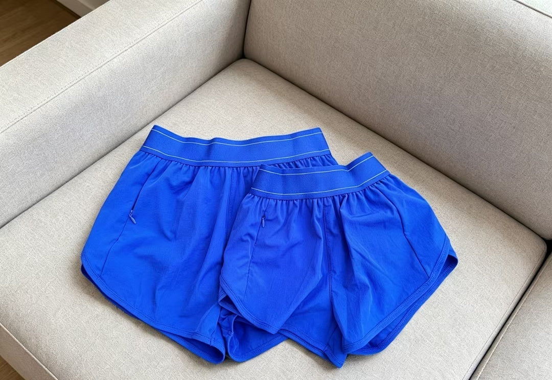 2073# A Adult And Kids Yoga Shorts