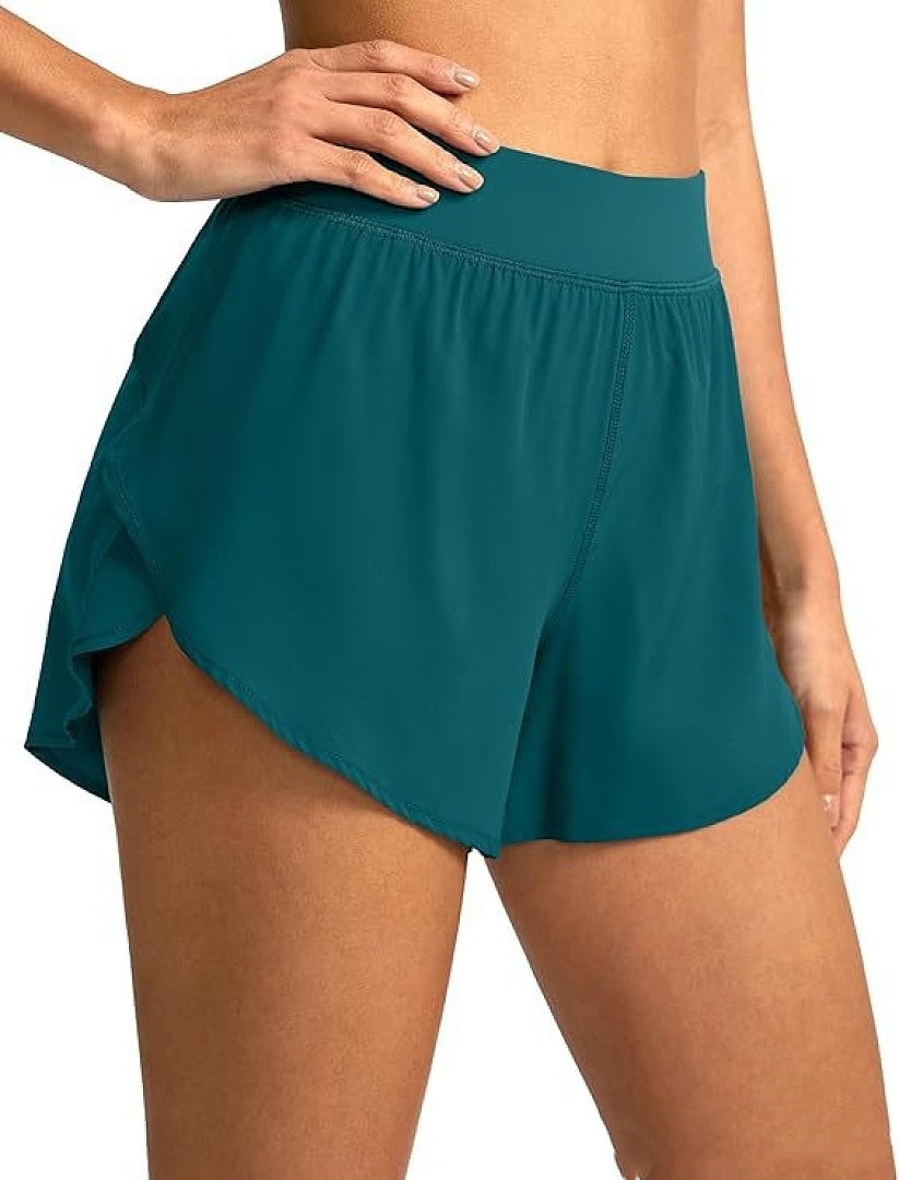 L6021# Women Yoga Shorts