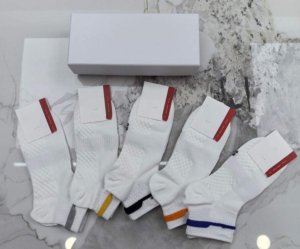 L5912#  Cotton Socks 5psirs/lot