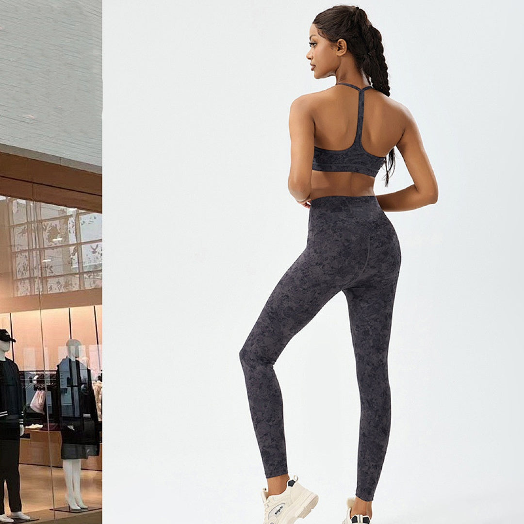 2027# A Women Yoga bra pants set