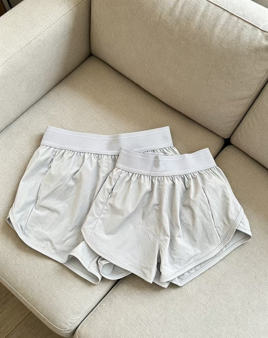 2073# A Adult And Kids Yoga Shorts