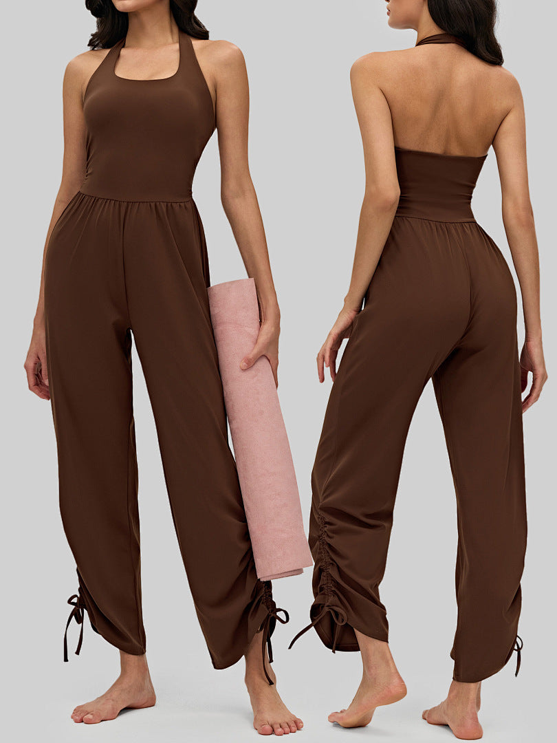 L5784# Women Yoga Jumpsuit
