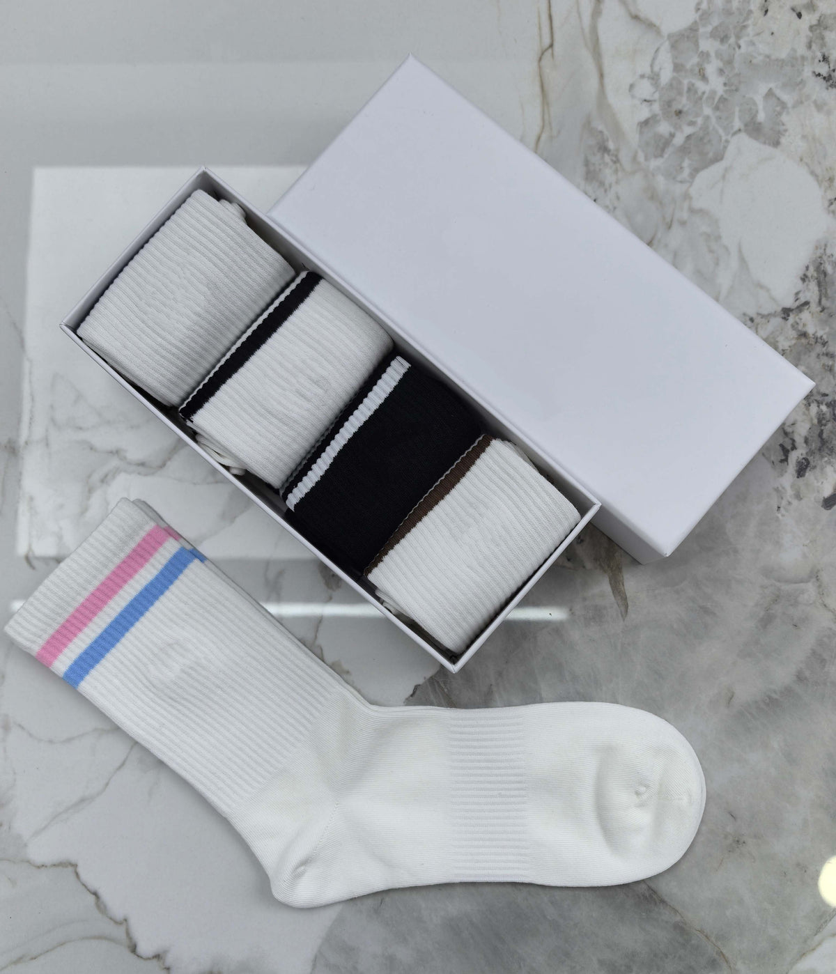 L5911#  Cotton Socks 5psirs/lot