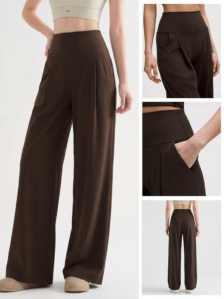 L6397#   Women Wide Leg Pants