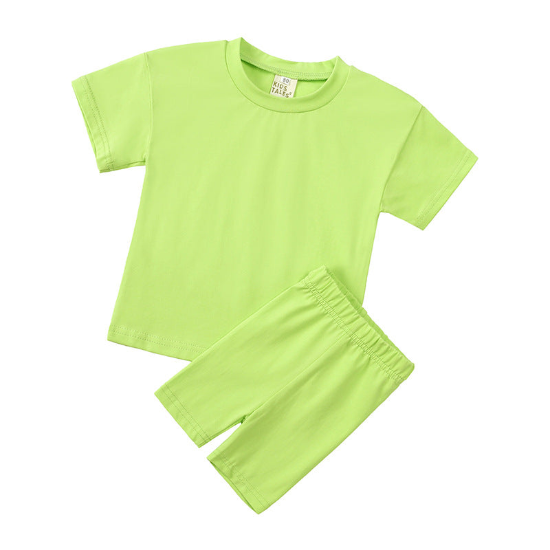 1975#  Kids Shirts And Shorts Set