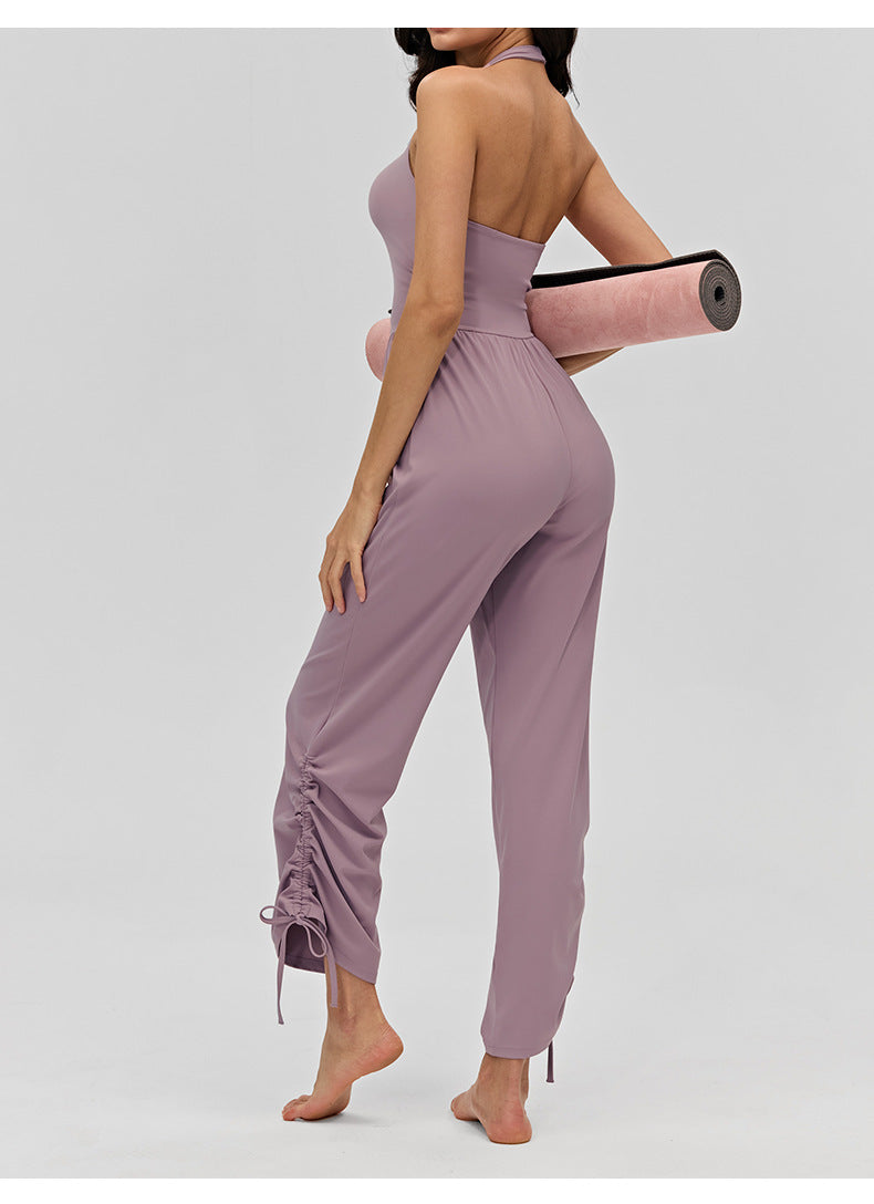 L5784# Women Yoga Jumpsuit