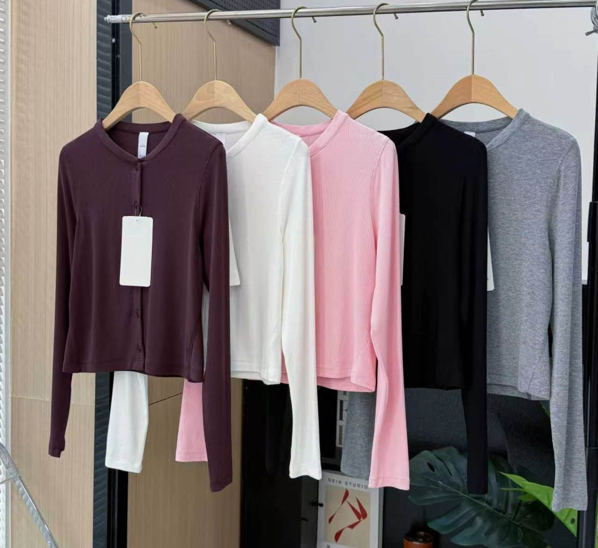 L6558# XY Women long Sleeve Shirts