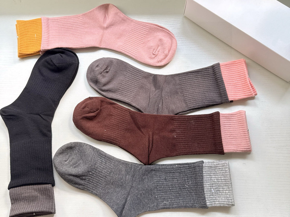 1971# A Women Socks 5Pairs/lot