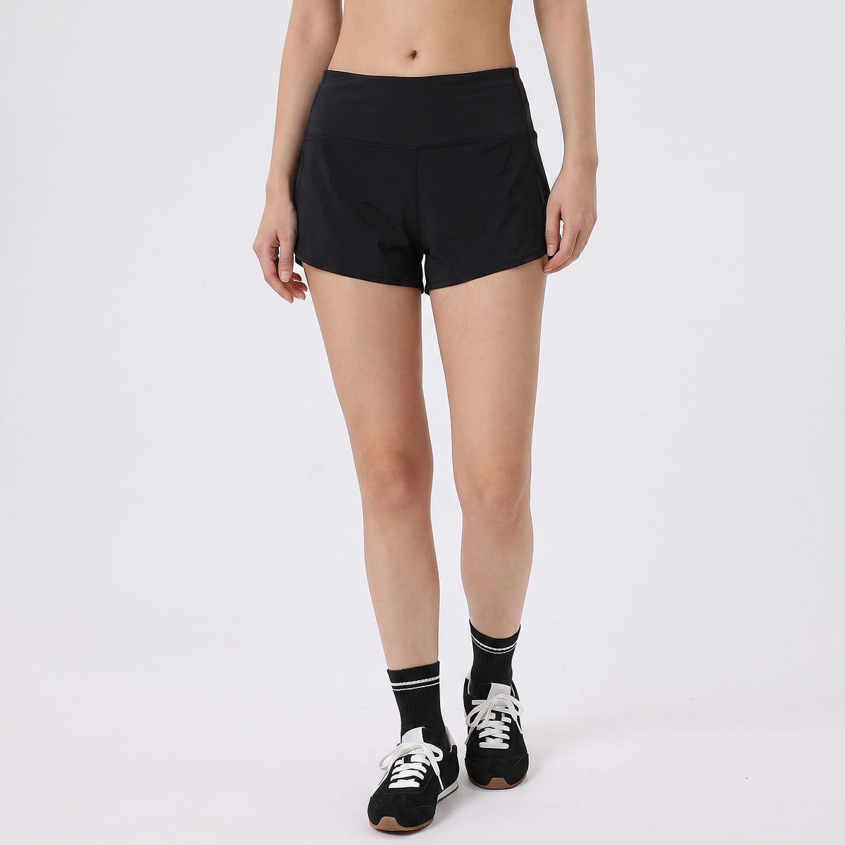 L6455 Women Yoga Shorts