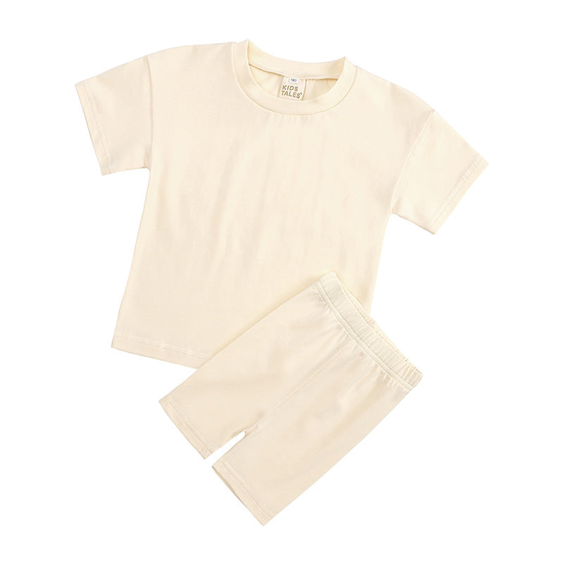 1975#  Kids Shirts And Shorts Set