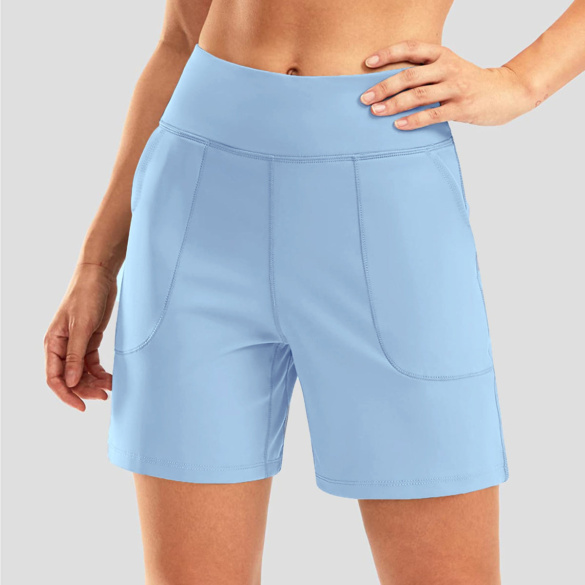 L6119#  Women Yoga Shorts
