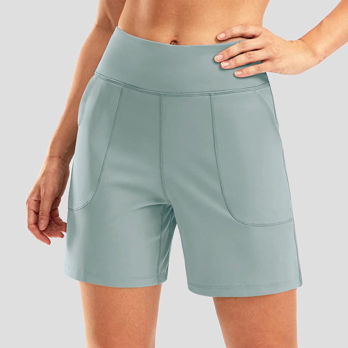 L6119#  Women Yoga Shorts
