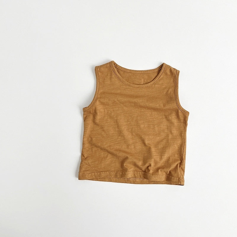 L5939#  Kids Yoga tank Or Shorts