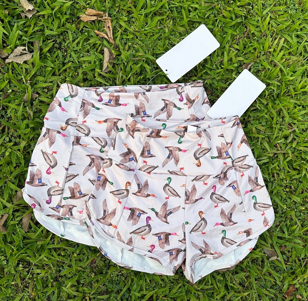 L5992#  Adult And Kids Yoga Shorts