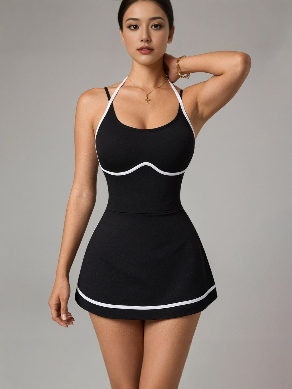 2081#A Women Yoga Dress