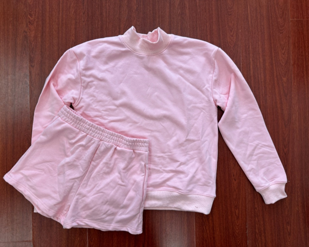 2673#A Adult And Kids Sweatshirt Or Shorts