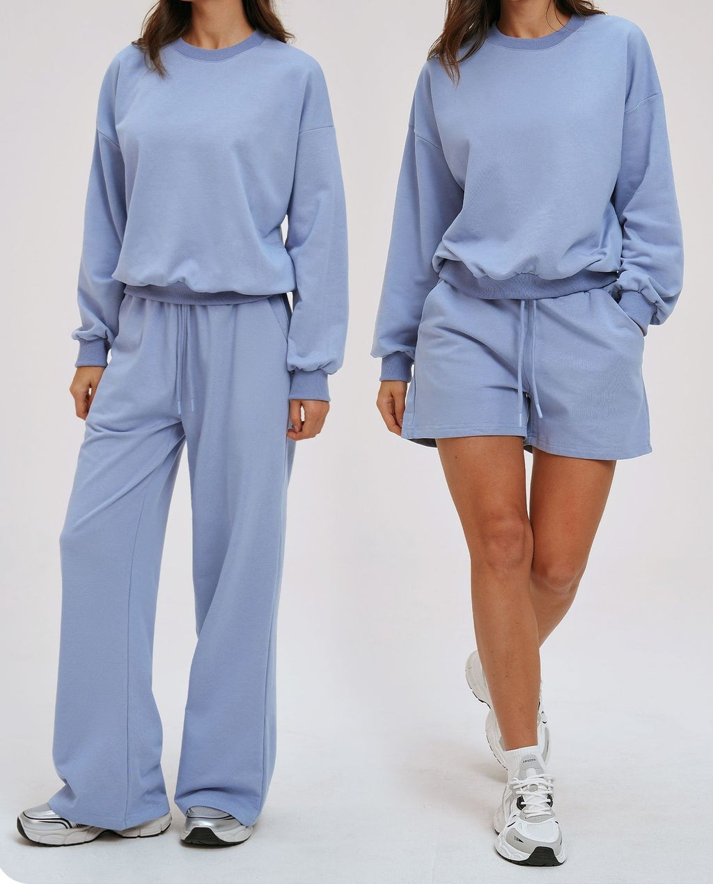 1771# A 3D Silver Women Sweatshirt Or Short Or Pants