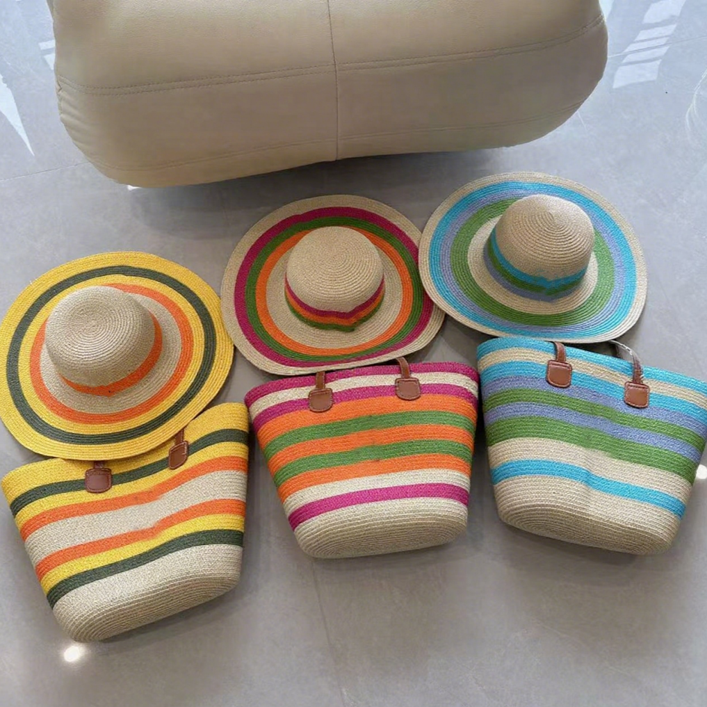 E6266#  Hat and Bag