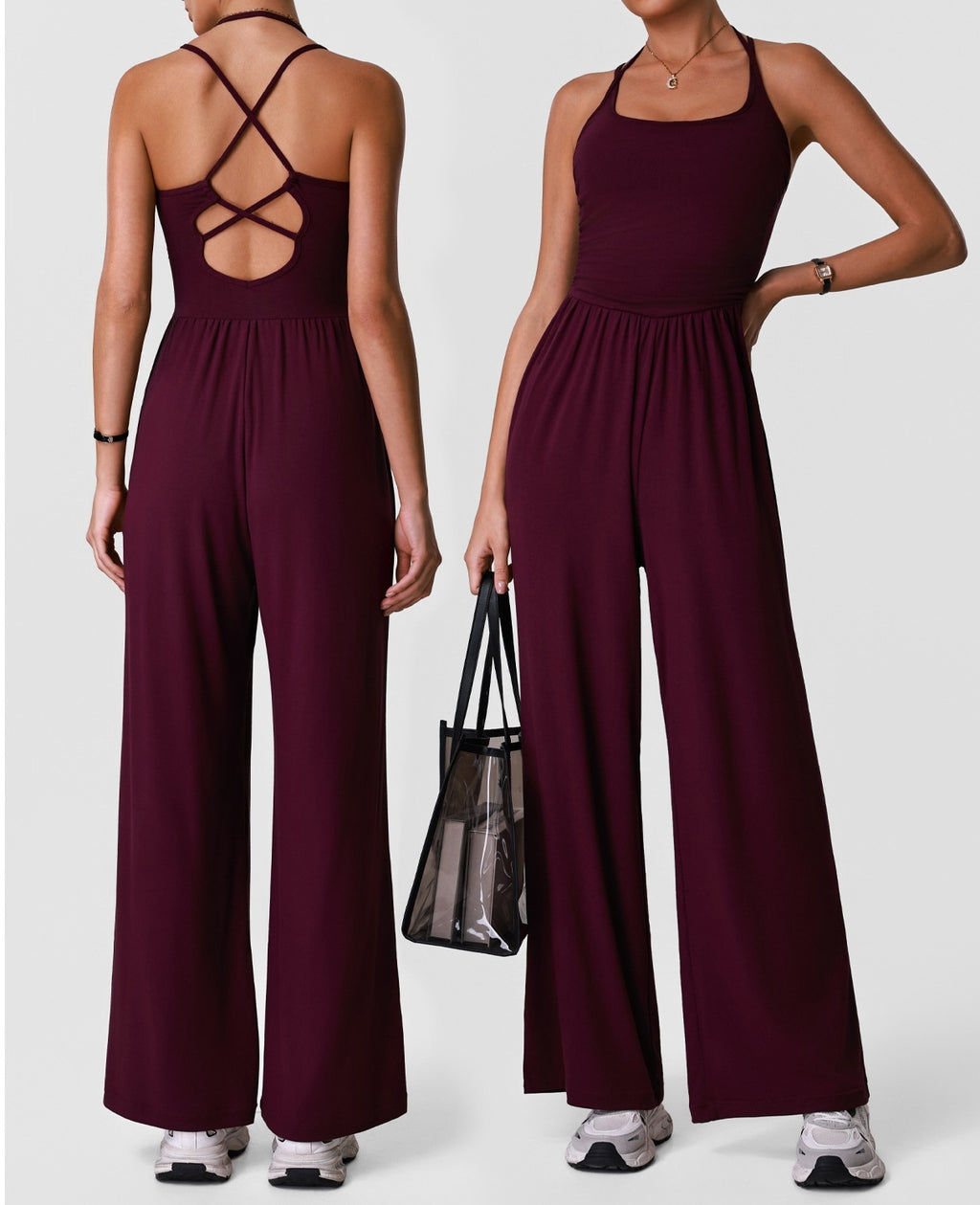 2077# A Women Yoga Jumpsuit