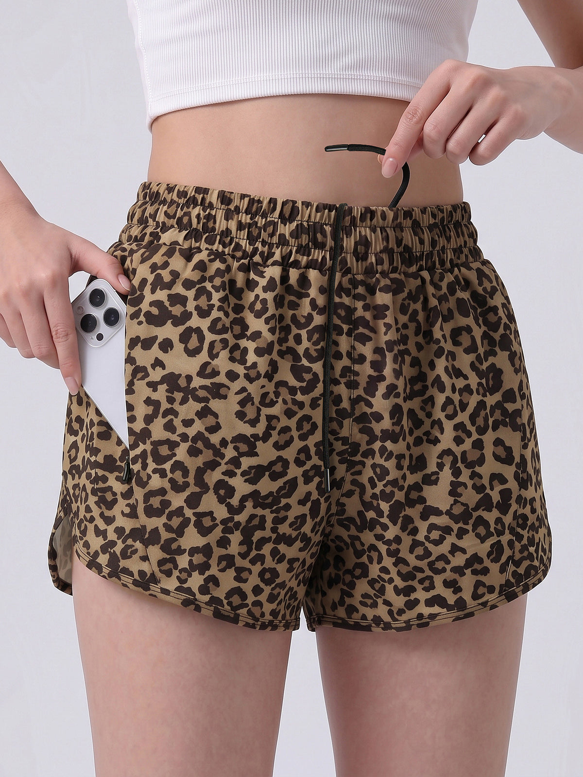 L6166#  Women Yoga Shorts