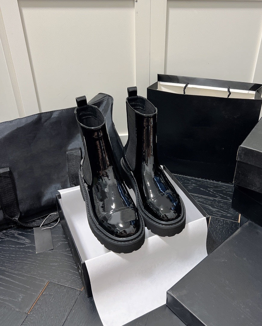 E3351# Women Cow Leather Boots