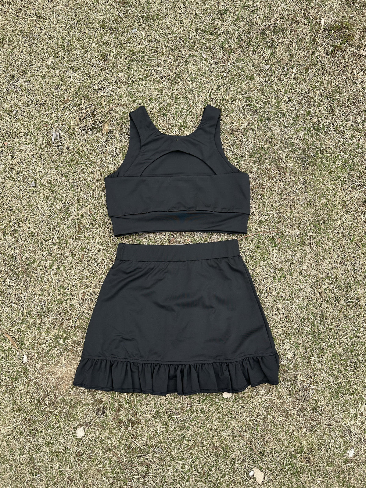 L2239#  Kids Bra and Skirt Set