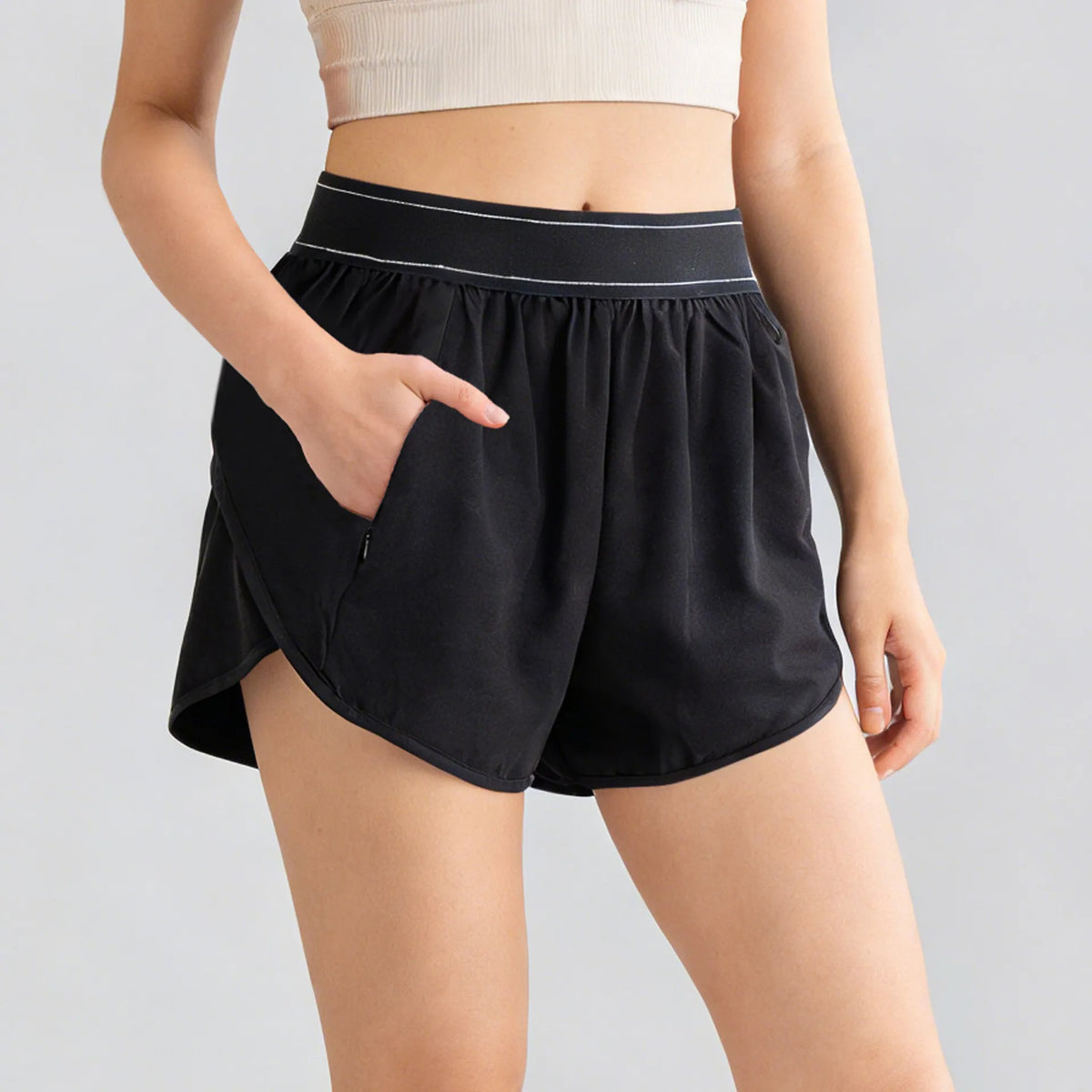 2144# A Women Yoga Shorts