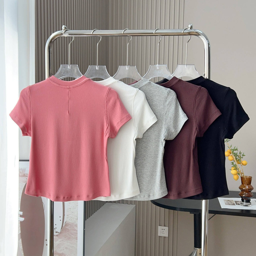 L6237# Women Hold Tight Shirts
