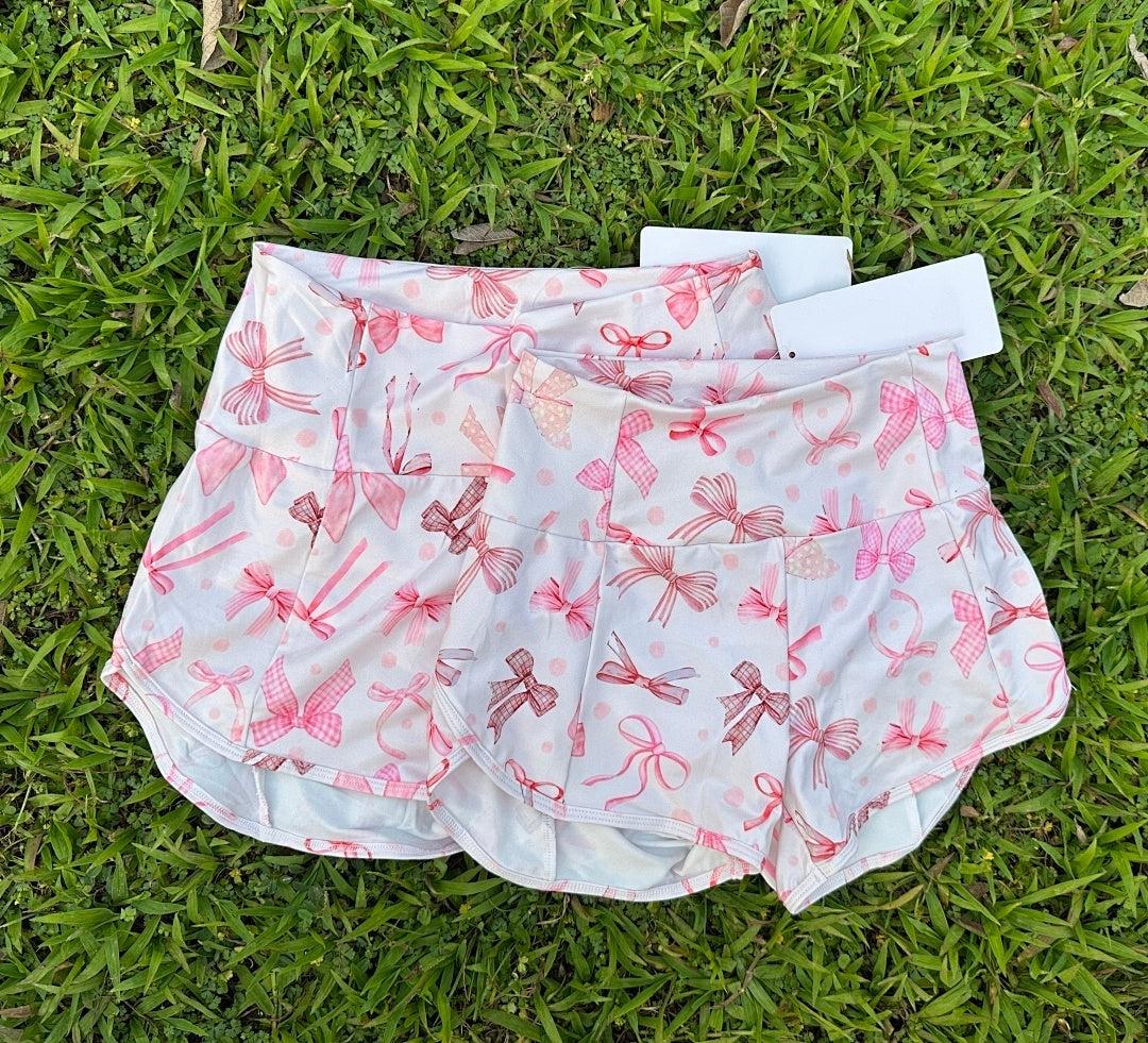 L5992#  Adult And Kids Yoga Shorts
